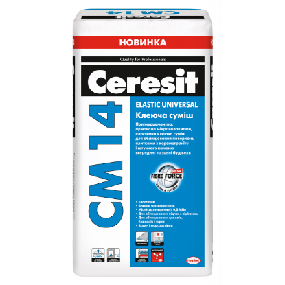  Зображення Клей для плитки CM 14 Elastik Universal 