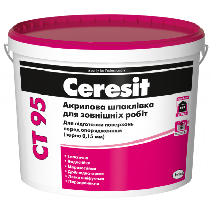  Зображення Акрилова шпаклівка CT 95 