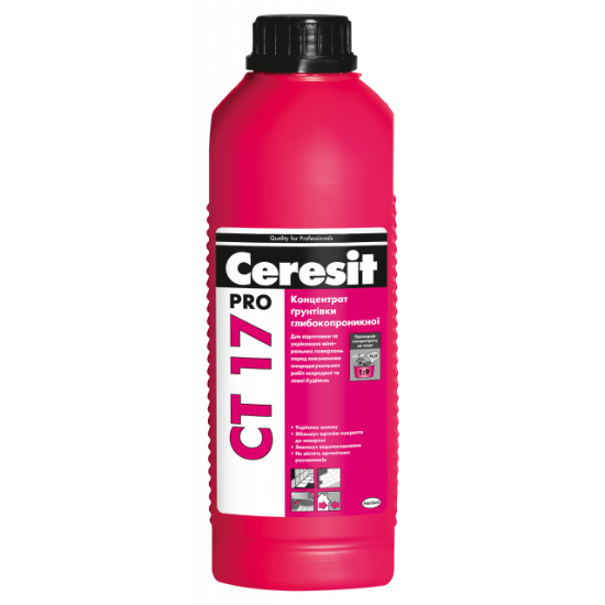  Зображення Грунтівка CT 17 PRO концентрат 