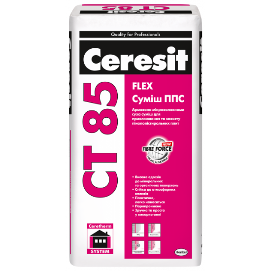  Зображення Суміш ППС, суміш ППС (зима) CT 85 FLEX 25кг 