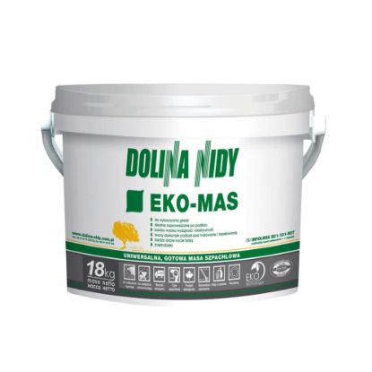  Зображення Шпаклівка універсальна DOLINA NIDY EKO-MAS (18 кг) 