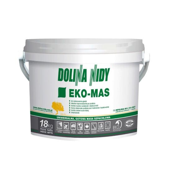 Зображення Шпаклівка універсальна DOLINA NIDY EKO-MAS (18 кг) 