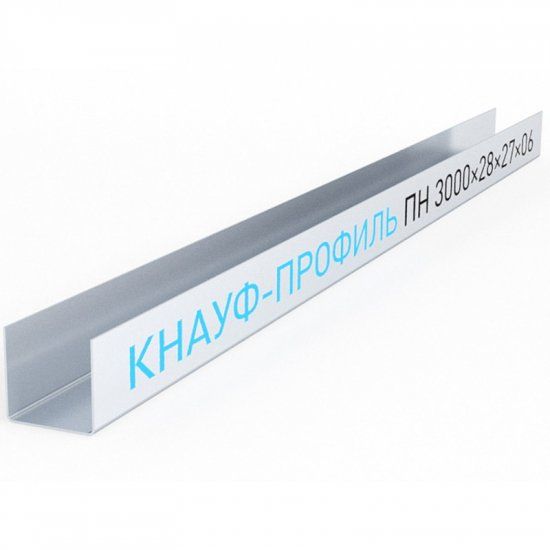 Зображення Knauf Профиль UD-27/28/3м (0,6) 