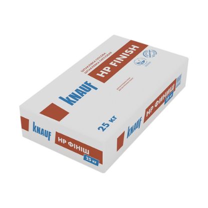  Зображення Тонкошарова шпаклівка гіпсова Knauf HP Finish 