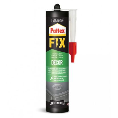  Зображення Клей монтажний Pattex Fix Dekor 400 г 