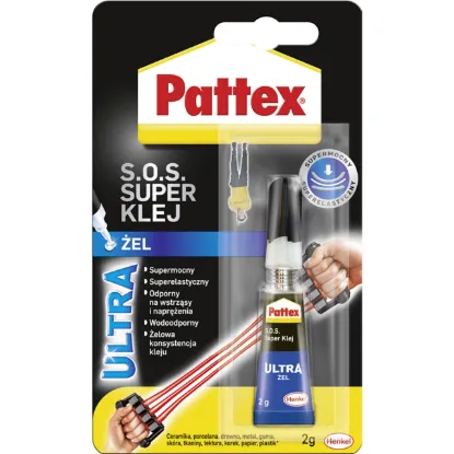  Зображення Суперклей-гель Pattex блистер 2 г 