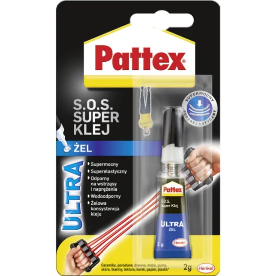  Зображення Суперклей-гель Pattex блистер 2 г 