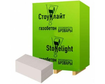  Зображення Газобетон Стоунлайт 300x200x600 (палета 2,16м3-60шт) 